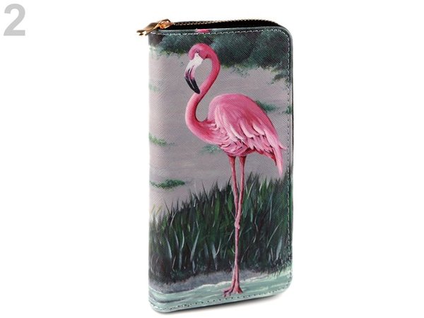 large wallet pink Flamingo