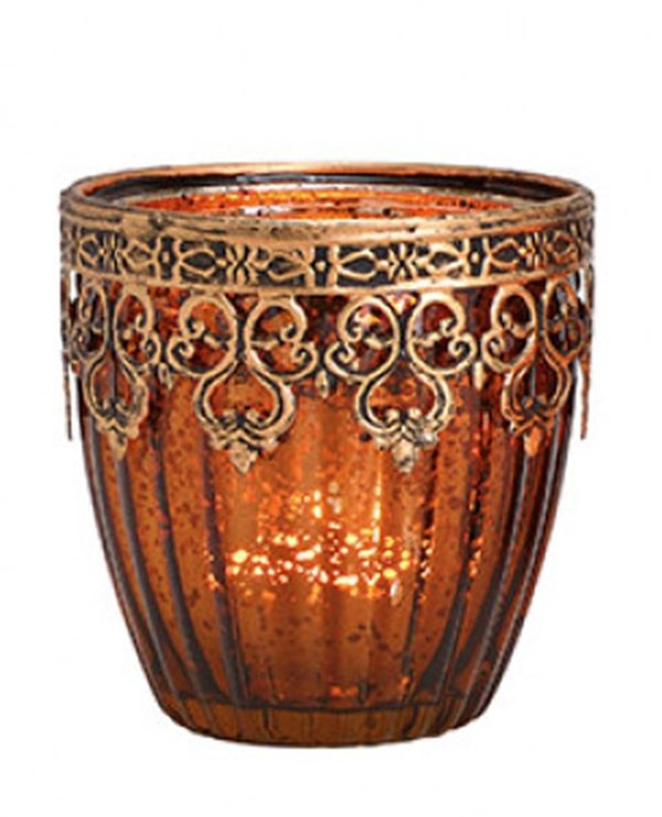 Lantern Marocco terracotta